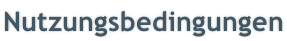 Nutzungsbedingungen
